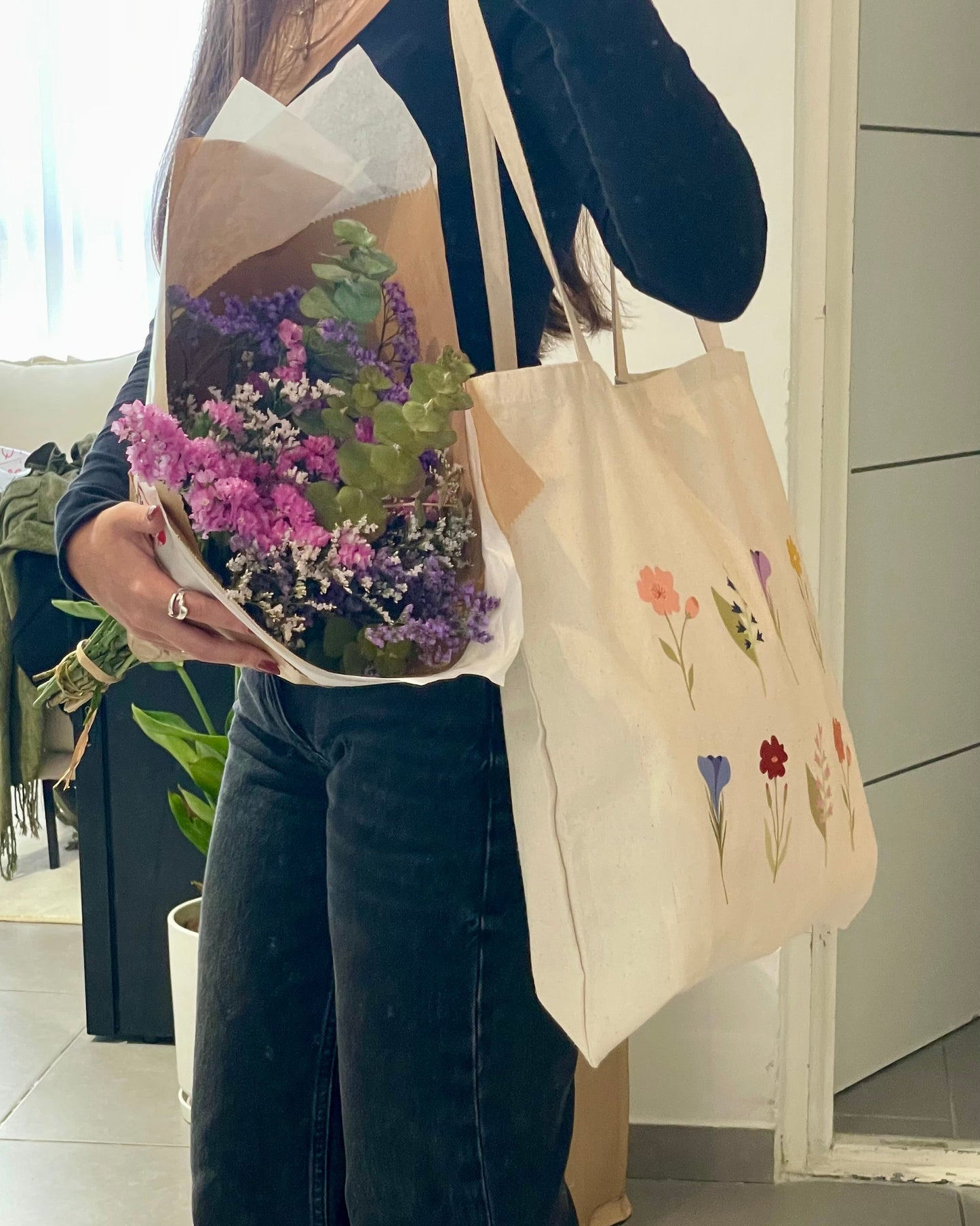 Flower Tote Bag