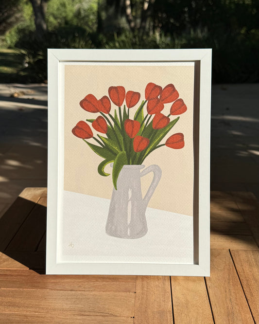 Red Roses Print