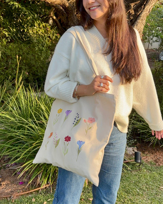 Flower Tote Bag