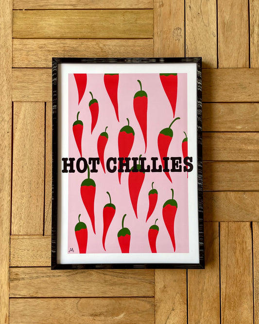 Hot Chillies Print