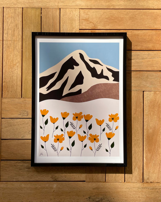 Mountain View Print